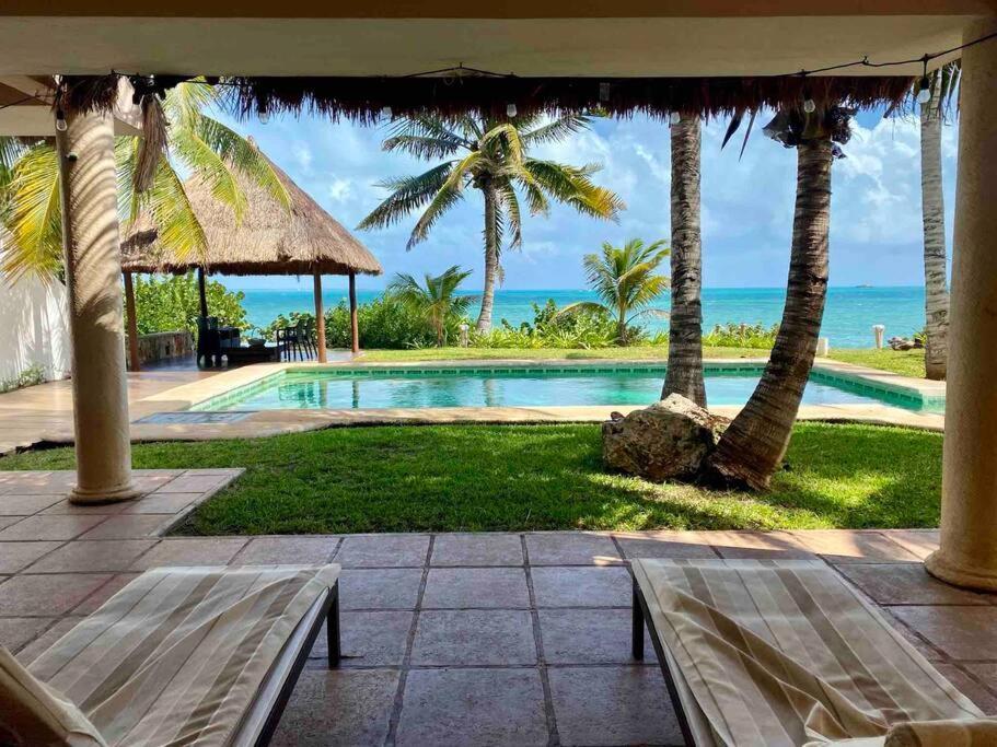 El Meco Beachfront & Private Pool Villa By Casa Paraiso Cancún Dış mekan fotoğraf