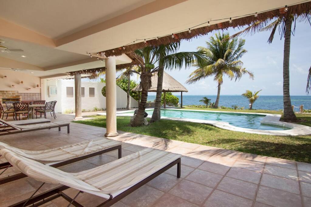 El Meco Beachfront & Private Pool Villa By Casa Paraiso Cancún Dış mekan fotoğraf